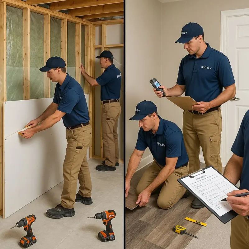 Repairs and Reconstruction process in Mauldin, SC