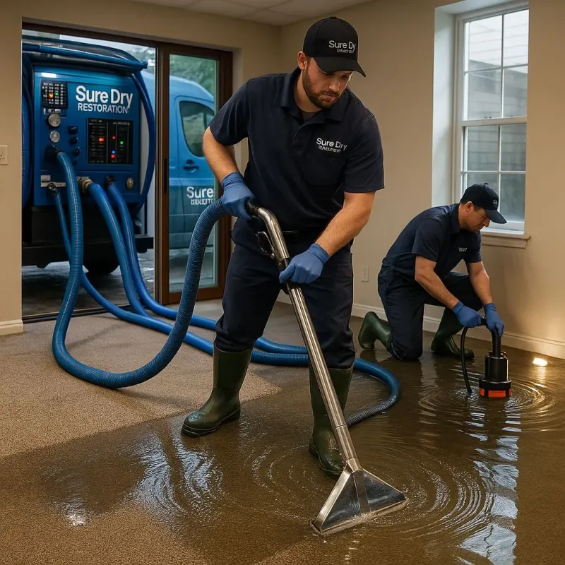 Water Extraction and Removal process in Mauldin, SC